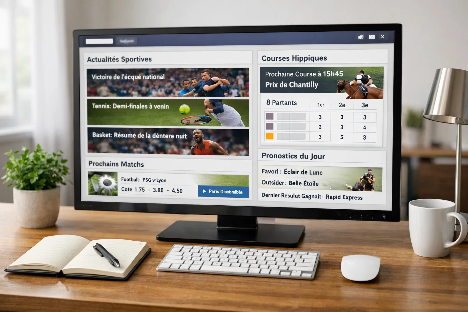 Desktop met meerdere tabbladen van online bookmakers